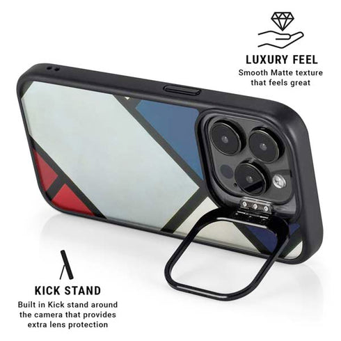 Theo van Doesburg Contra-Composition of Dissonances XVI iPhone 13 Pro Max Kickstand Case