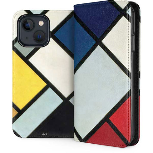 Theo van Doesburg Contra-Composition of Dissonances XVI iPhone 14 Plus Folio Case