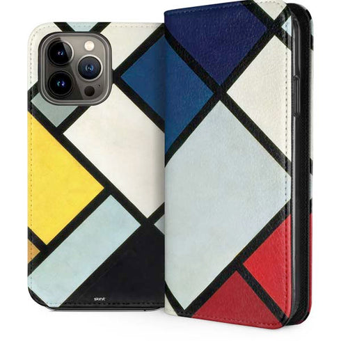 Theo van Doesburg Contra-Composition of Dissonances XVI iPhone 14 Pro Max Folio Case