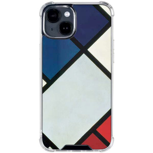 Theo van Doesburg Contra-Composition of Dissonances XVI iPhone 15 Clear Case