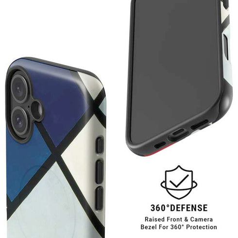 Theo van Doesburg Contra-Composition of Dissonances XVI iPhone 16 Magsafe Impact Case