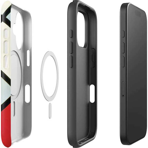 Theo van Doesburg Contra-Composition of Dissonances XVI iPhone 16 Plus Magsafe Impact Case