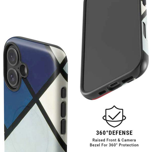 Theo van Doesburg Contra-Composition of Dissonances XVI iPhone 16 Plus Magsafe Impact Case