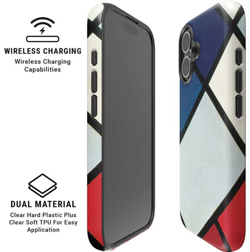 Theo van Doesburg Contra-Composition of Dissonances XVI iPhone 16 Plus Magsafe Impact Case