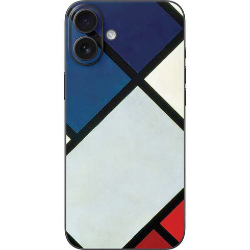 Theo van Doesburg Contra-Composition of Dissonances XVI iPhone 16 Plus Skin