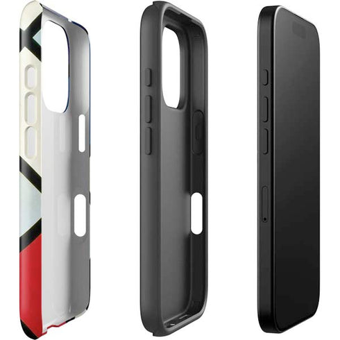 Theo van Doesburg Contra-Composition of Dissonances XVI iPhone 16 Pro Impact Case