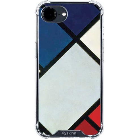 Theo van Doesburg Contra-Composition of Dissonances XVI iPhone 16e Clear Case