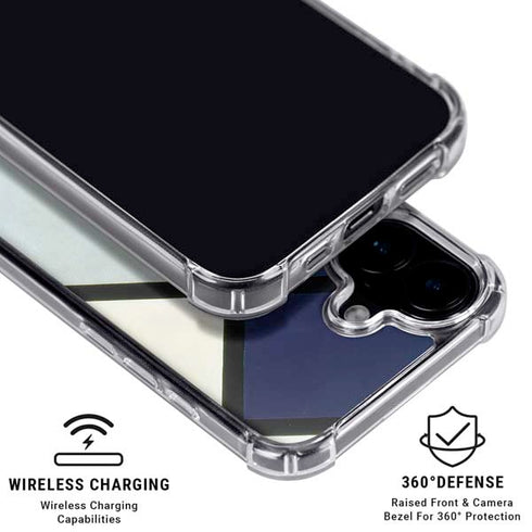 Theo van Doesburg Contra-Composition of Dissonances XVI iPhone 17 Clear Case