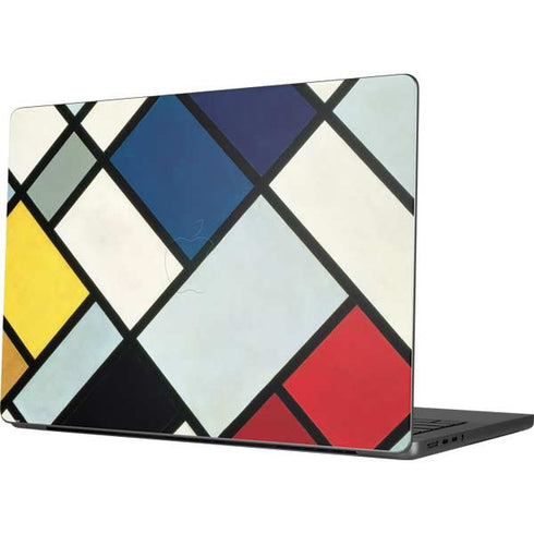 Theo van Doesburg Contra-Composition of Dissonances XVI Apple MacBook Pro 14-inch Skin