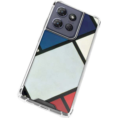 Theo van Doesburg Contra-Composition of Dissonances XVI Moto G 5G (2025) Clear Case