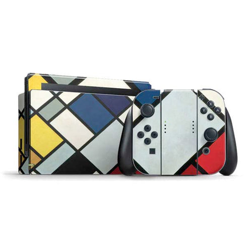 Theo van Doesburg Contra-Composition of Dissonances XVI Nintendo Skins