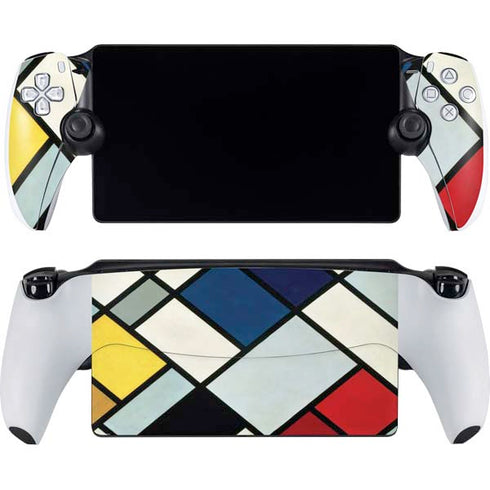 Theo van Doesburg Contra-Composition of Dissonances XVI PlayStation Portal Remote Player Skin