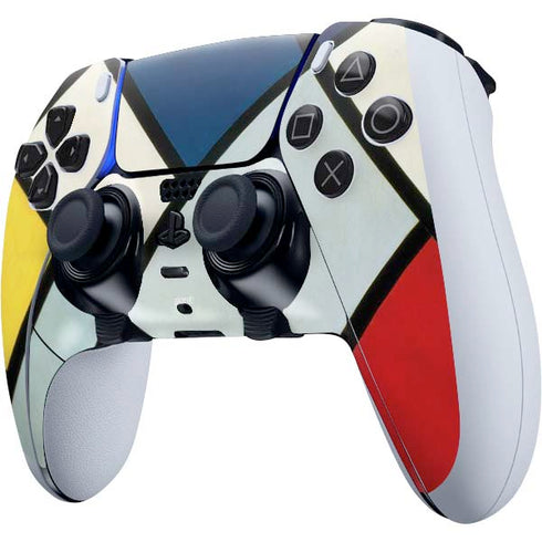 Theo van Doesburg Contra-Composition of Dissonances XVI PS5 DualSense Edge Pro Controller Skin