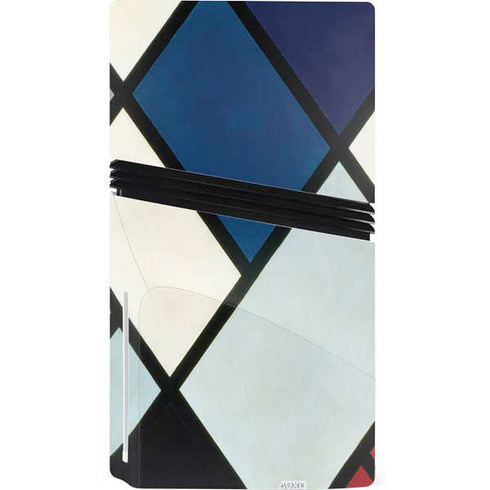 Theo van Doesburg Contra-Composition of Dissonances XVI PS5 Pro Disk Console Skin