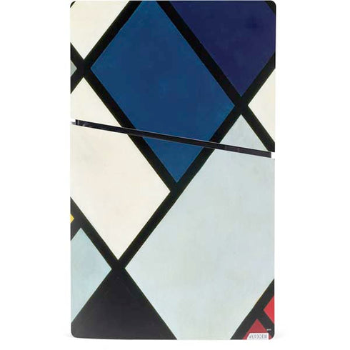 Theo van Doesburg Contra-Composition of Dissonances XVI PS5 Slim Digital Edition Console Skin