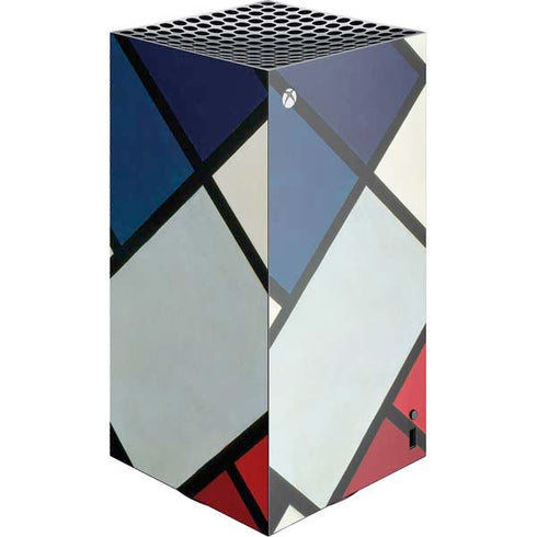 Theo van Doesburg Contra-Composition of Dissonances XVI XBox Series X Digital Edition Console Skin
