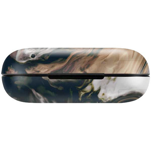 Copper and Black Marble Ink Amazon Echo Buds Skin