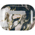 Copper and Black Marble Ink AirPods Skins