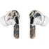 Copper and Black Marble Ink AirPods Skins
