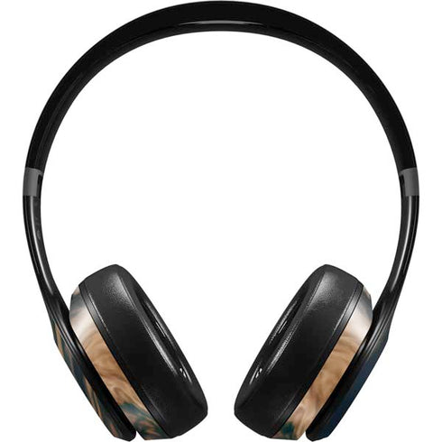 Copper and Black Marble Ink Beats Studio Pro Wireless Headphones Skin