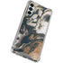 Copper and Black Marble Ink Gabb Phone 4 Clear Case