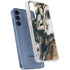 Copper and Black Marble Ink Galaxy A55 5G Clear Case