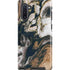 Copper and Black Marble Ink Galaxy Cases