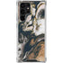 Copper and Black Marble Ink Galaxy S23 Ultra Clear Case