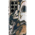 Copper and Black Marble Ink Galaxy S23 Ultra Pro Case