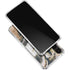 Copper and Black Marble Ink Galaxy S24 FE Clear Case
