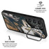 Copper and Black Marble Ink Galaxy S25 Kickstand Case