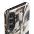Copper and Black Marble Ink Galaxy S25 Plus Impact Case