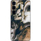 Copper and Black Marble Ink Galaxy S25 Plus Skin