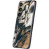 Copper and Black Marble Ink Galaxy S25 Skin