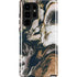 Copper and Black Marble Ink Galaxy Cases