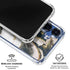 Copper and Black Marble Ink Galaxy S25 Clear Case