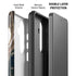 Copper and Black Marble Ink Galaxy S26 Impact Case