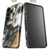 Copper and Black Marble Ink Galaxy S26 Plus Impact Case