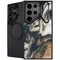 Copper and Black Marble Ink Galaxy S26 Ultra Kickstand Case