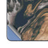 Copper and Black Marble Ink Galaxy Z Fold5 5G Skin