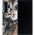 Copper and Black Marble Ink Galaxy Z Fold6 Skin
