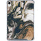 Copper and Black Marble Ink iPad 11th Gen (2025) Clear Case