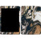 Copper and Black Marble Ink Apple iPad Skin