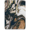 Copper and Black Marble Ink Apple iPad Pro Skin
