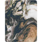 Copper and Black Marble Ink iPad Pro 13in M4 (2024) Skin