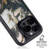 Copper and Black Marble Ink iPhone 13 Pro Max Kickstand Case