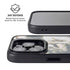 Copper and Black Marble Ink iPhone 14 Pro Max Kickstand Case