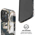 Copper and Black Marble Ink iPhone 16 Pro Magsafe Impact Case