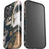 Copper and Black Marble Ink iPhone 16 Pro Max Impact Case