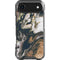Copper and Black Marble Ink iPhone 17 Air Clear Case
